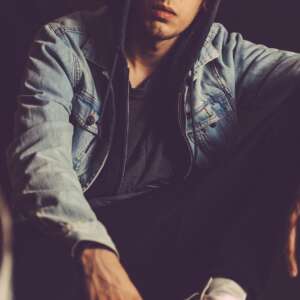 portrait, fashion, man